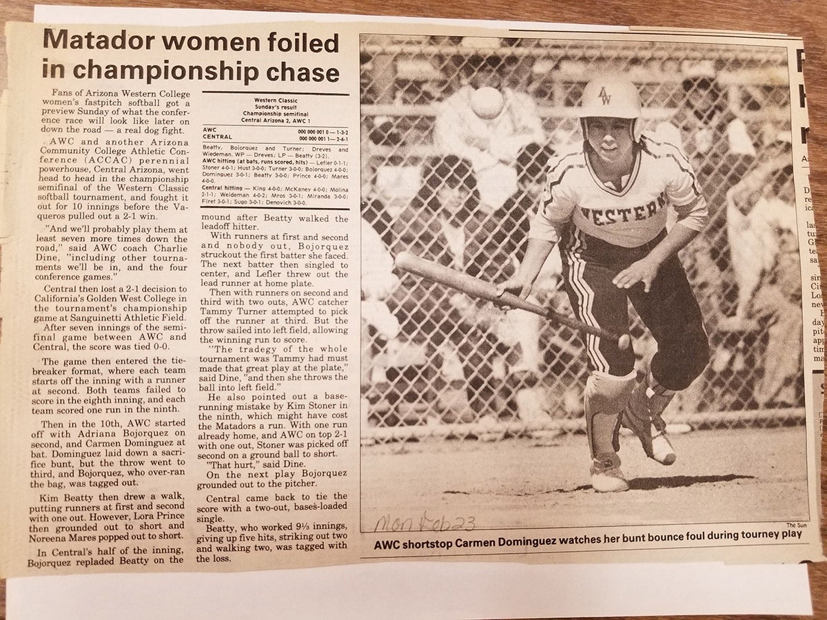 1983 Softball Team National Champions