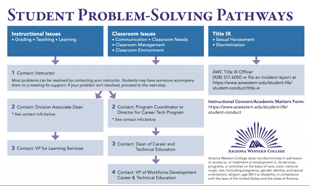 Student Problem-Solving Pathways Graphic