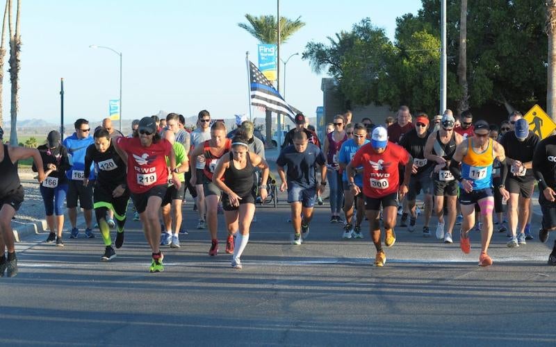 Race to benefit AWC’s Patriots Gold Heart Fund