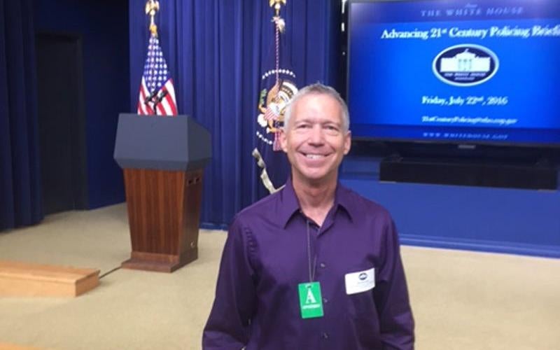 AWC Police Chief attends Training at White House