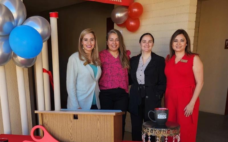 Small Business Development Center ribbon-cutting ceremony