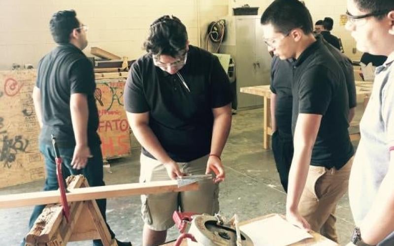 High school students can earn AWC Carpentry Certificate through pilot program