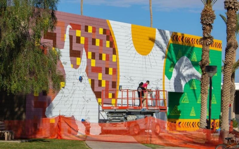 Artist conversation to be held at Littlewood Co-Op following mural celebration 