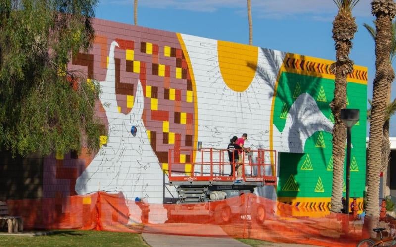 Artist conversation to be held at Littlewood Co-Op following mural celebration