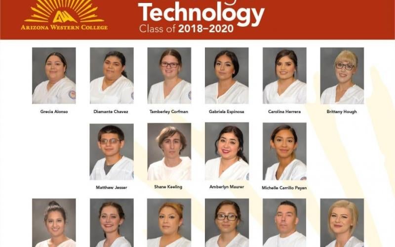 Radiologic Technology program to graduate students with honors