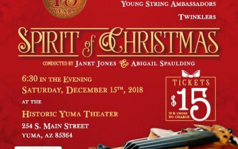 Join AWC Civic Orchestra for the Spirit of Christmas 