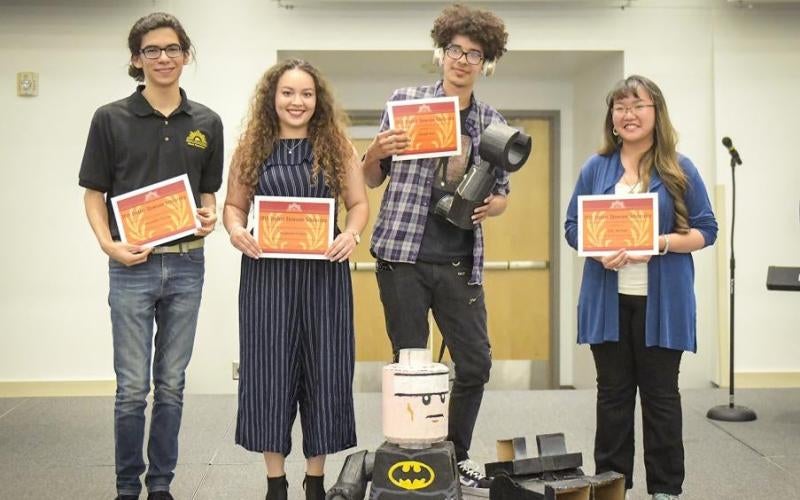 Students earn scholarships during annual showcase