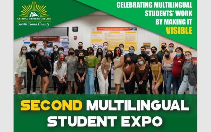 AWC students to host "Second Multilingual Student Expo" at San Luis Learning Center 
