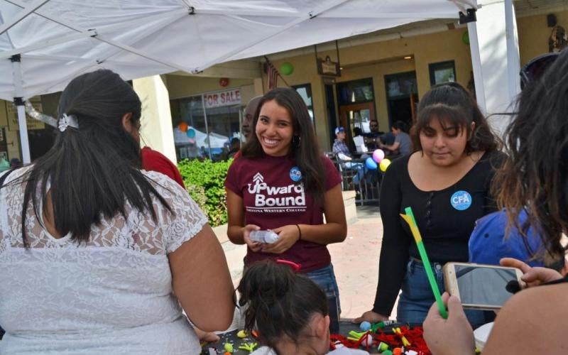 Upward Bound students to volunteer at Children’s Festival of the Arts