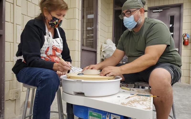 Veterans find camaraderie through ceramics class