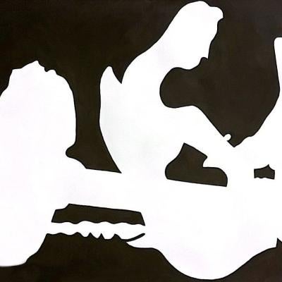 Drawing of a silhouette