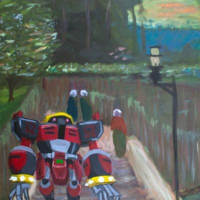 acrylic on canvas