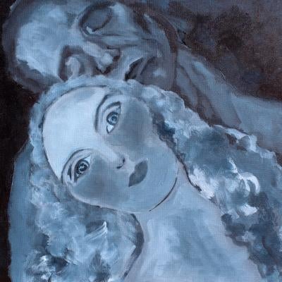 grisaille acrylic