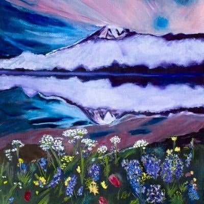 acrylic painting