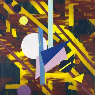 painting of colorful shapes