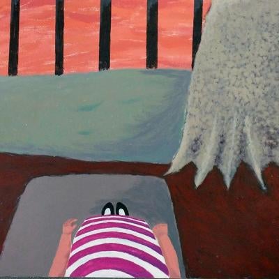 painting pov of person