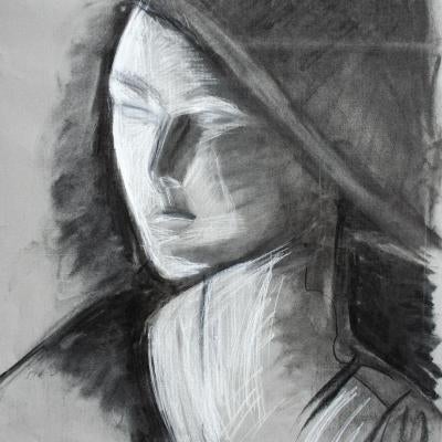Drawing of a woman