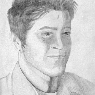 drawing of a man