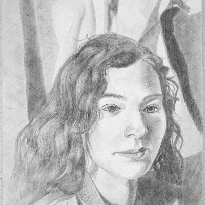 drawing of a girl