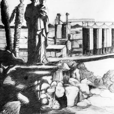 graphite drawing