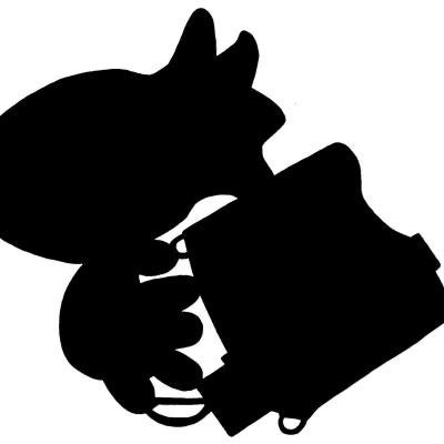Drawing of a silhouette