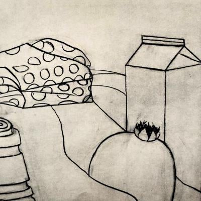 Drawing of food