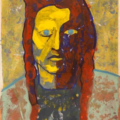painting of a man