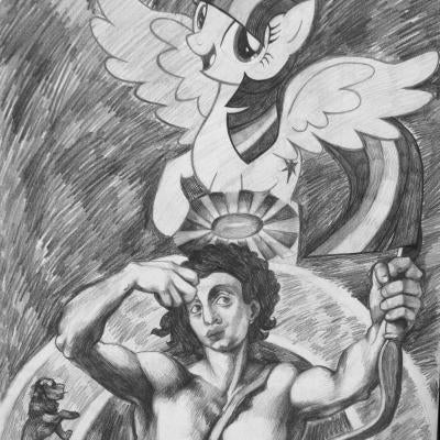 graphite drawing
