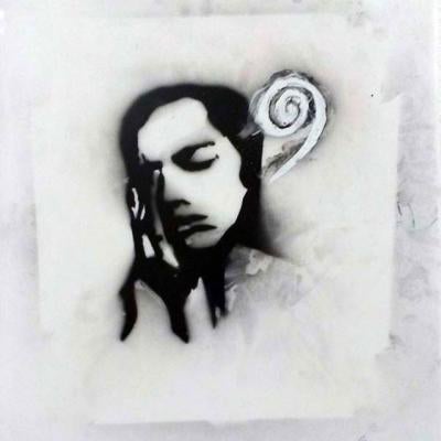 printmaking pieces of a woman