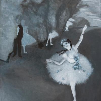 painting of a ballerina