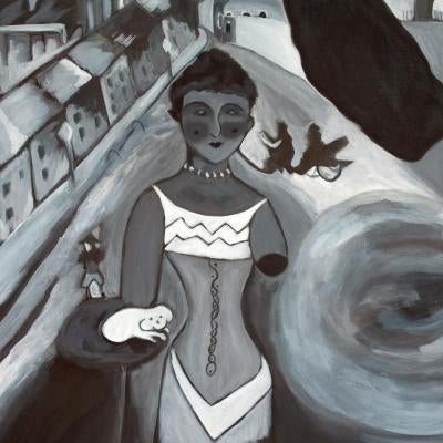 Painting of a woman