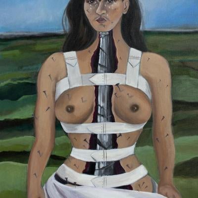 Painting of a woman