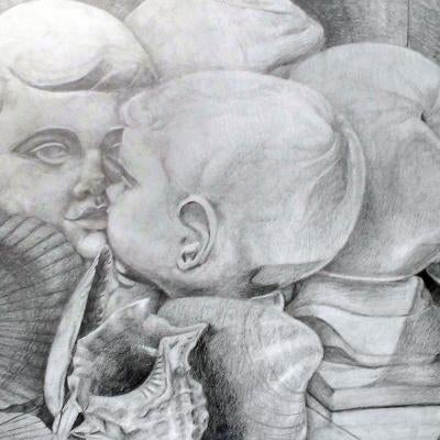 drawing of children