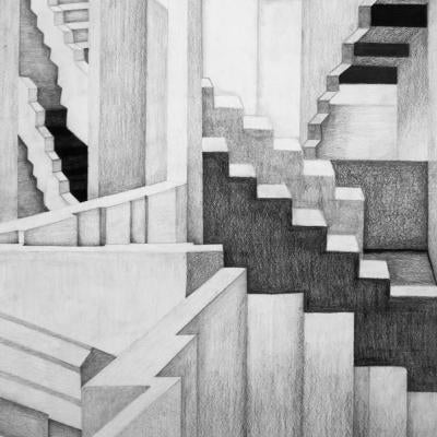 Drawing of stairs