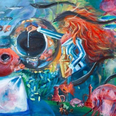 acrylic painting