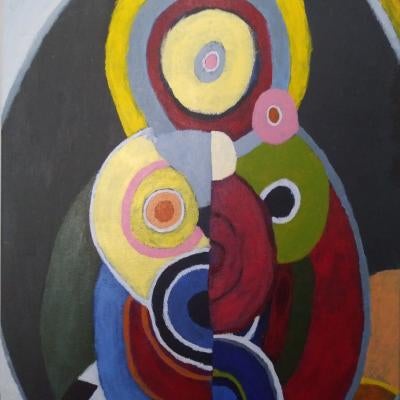 Painting of shapes
