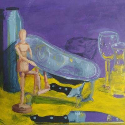 Painting of objects