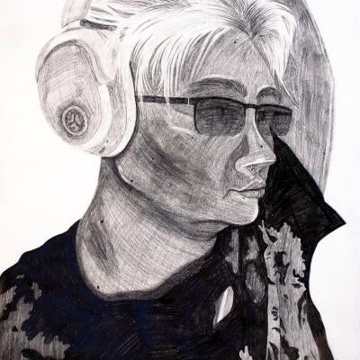 graphite drawing