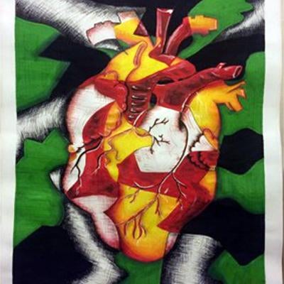 Drawing of a heart