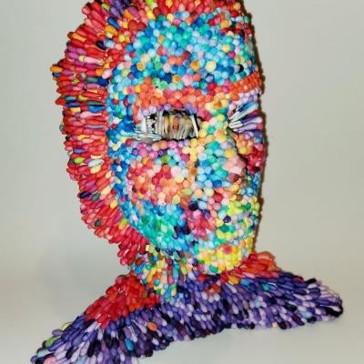 Design of colorful face
