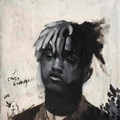 Painting of a musician