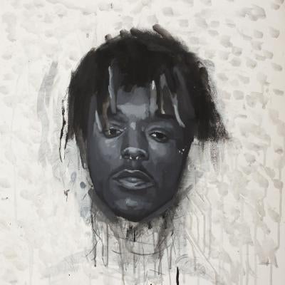 Painting of a musician