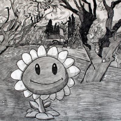 graphite drawing