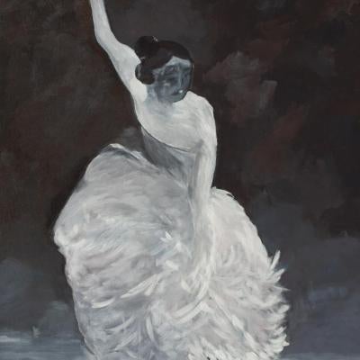 painting of a ballerina