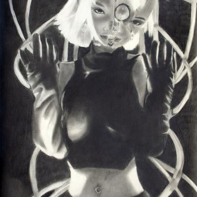 graphite drawing