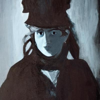painting of a woman