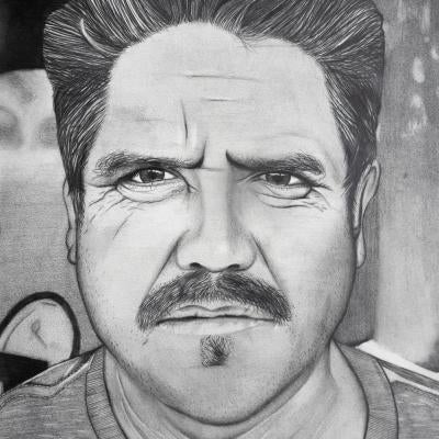 Drawing of a man