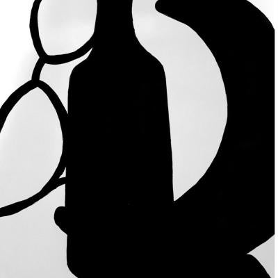 Drawing of a silhouette