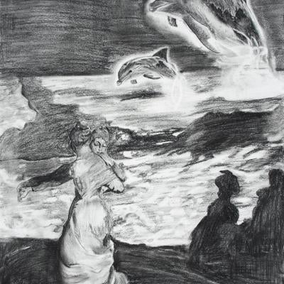 charcoal drawing