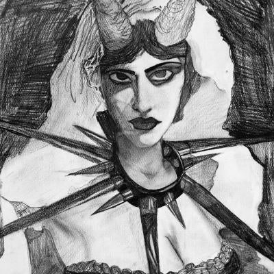 graphite drawing